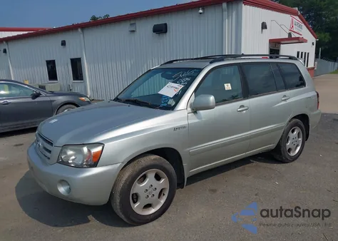 2005 Toyota Highlander Limited V6 z USA, uszkodzony, nr VIN JTEDP21A550085372